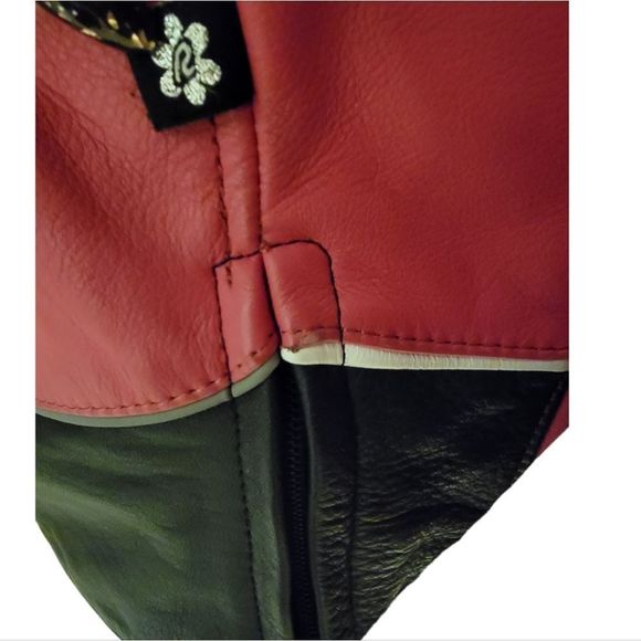 JOE ROCKET "ROCKET GIRL" Trixie Princess Cut Pink & Camo Motorcycle Jacket - Picture 8 of 16